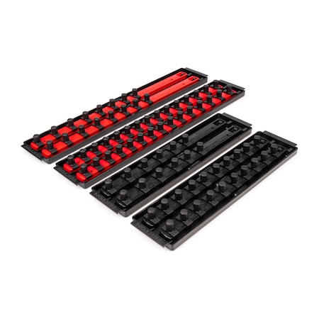 Tekton 1/2 Inch Drive Socket Rail and Tray Set (78-Tool) OST92901